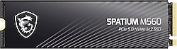 MSI Spatium M560 PCI-Express 5.0 1 TB M.2 SSD