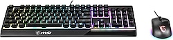 MSI Vigor GK30 Combo RGB Siyah Kablolu Klavye Mouse Seti