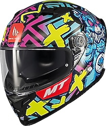 MT Braker SV Crazy Teddy Full Face Motor Kaskı