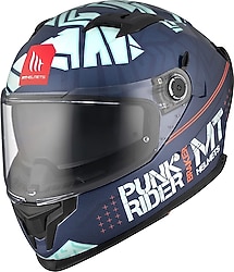 MT Braker SV Punk Rider Full Face Motor Kaskı
