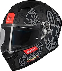 MT Stinger 2 Ram Full Face Motor Kaskı