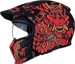 MT Streetfighter SV Hellish Modüler Motor Kaskı