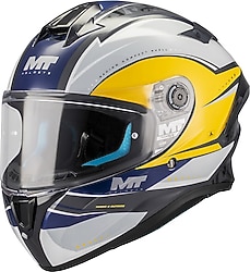 MT Targo S Outside Full Face Motor Kaskı