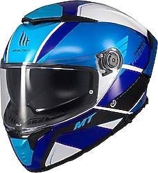 MT Thunder 4 SV Freeway Mavi Full Face Motor Kaskı