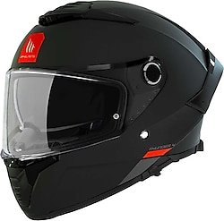 MT Thunder 4 SV Mat Siyah Full Face Motor Kaskı