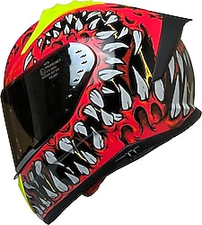 Mts M-801 Demon Full Face Motor Kaskı
