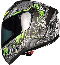 Mts M-801 Zombi Full Face Motor Kaskı