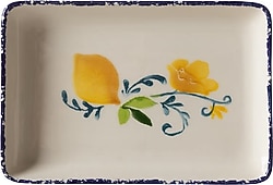 Mudo Home Limon 22x15 cm Servis Tabağı