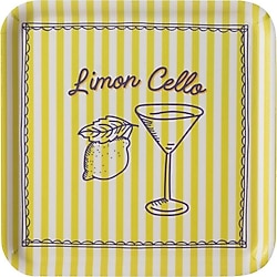 Mudo Home Limon Cello 24 cm Kaydırmaz Tepsi