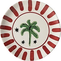 Mudo Home Lismore Bordo 20 cm Pasta Tabağı