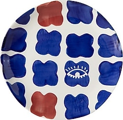 Mudo Home Lismore Lacivert 20 cm Pasta Tabağı