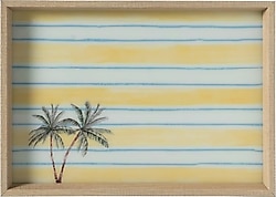 Mudo Home Palmies 31x42 cm Dekoratif Tepsi