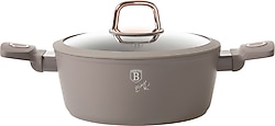 BerlingerHaus Sahara Toupe 22 cm Derin Tencere