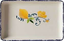 Mudo Limon 27x17 cm Sunum Tabağı