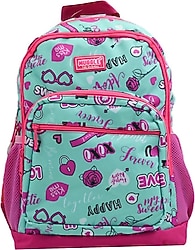 Muggle MU-0303 Love Desenli Okul Sırt Çantası