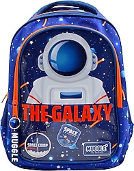 Muggle MU-0839 Galaxy 2 Bölmeli Okul Sırt Çantası