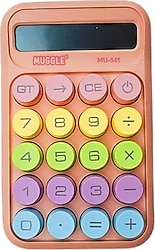 Muggle MU-541 Pembe 10 Haneli Masaüstü Hesap Makinesi