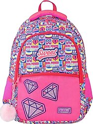 Muggle MU-6627 Sweet Pembe İlkokul Sırt Çantası