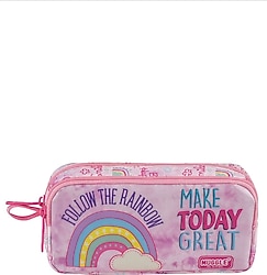 Muggle MU-6757 Soft Rainbow 2 Bölmeli Kalemlik