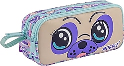 Muggle MU-7020 Dog Desenli 2 Bölmeli Kalemlik