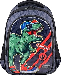 Muggle MU-9222 Danger Dino Okul Sırt Çantası