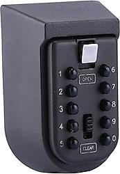 Mühlen Safe Key 9 Şifreli 10 Tuşlu Çelik Anahtar Kasası
