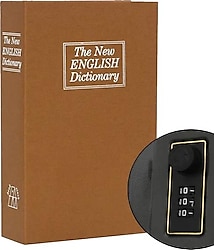 Mühlen Secret Safe 265 En Büyük Boy Kitap Şekilli Para Kasası