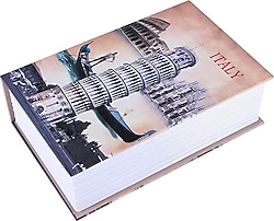 Mühlen Secret Safe Italy 180-I Kitap Şekilli Orta Boy Gizli Kasa