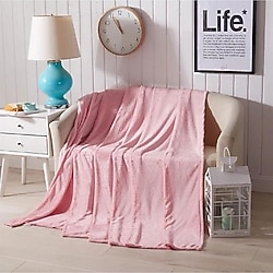 Mulberry Pembe 170x230 cm Welsoft Tek Kişilik Battaniye