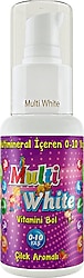 Multi White Multivitamin ve Multimineral Çilek Aromalı Çocuk 50 ml Diş Macunu