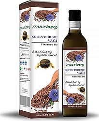 Multidem Keten Tohumu Yağı 250 mL