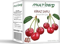 Multidem Kiraz Saplı Karışık Bitki Çayı 40'lı