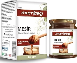 Multidem Mesir Macunu Bitkisel Karışım Macun 420 gr