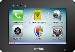 Multitek MBT-70 7" Full Dokunmatik Ekran Görüntülü Diafon