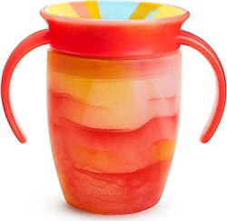 Munchkin Mucize 360° Kırmızı Tropical Alıştırma Bardağı 6 Ay+ 207 ml