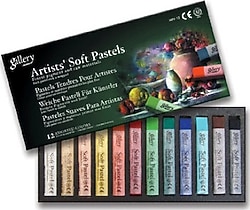 Mungyo Gallery Artists Soft Tam Boy 12'li Toz Pastel Boya