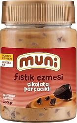 Muni Çikolata Parçacıklı Fıstık Ezmesi 300 gr