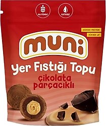 Muni Çikolatalı Yer Fıstığı Topu 80 gr