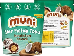 Muni Hindistan Cevizli Yer Fıstığı Topu 80 gr