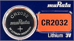 Murata CR2032 3V Lityum Düğme Pil