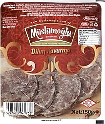 Müslümoğlu Dilimli Dana Kavurma 150 gr