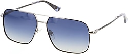 Mustang MU2515 02 Metalik-Mavi Polarize Erkek Güneş Gözlüğü