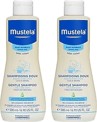 Mustela Gentle Papatya Özlü Bebek Şampuanı 500 ml 2 Adet