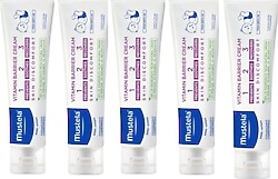 Mustela Vitamin Barrier 1.2.3 Pişik Kremi 100 ml 5 Adet