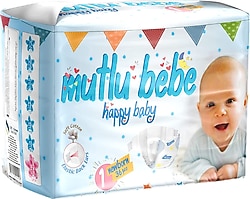 Mutlu Bebe 1 Numara Yenidoğan 36'lı Bebek Bezi