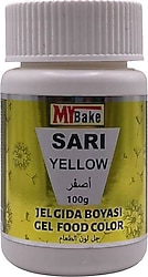 Mybake Sarı Jel Gıda Boyası 100 gr