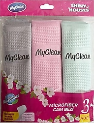 Myclean Mikrofiber Cam Bezi 3'lü