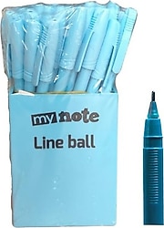 Mynote Line Ball 50'li Pastel Mavi Tükenmez Kalem