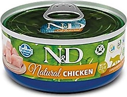 N&D Natural Tavuklu 140 gr Yetişkin Konserve Kedi Maması