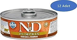 N&D Pumpkın Tahılsız 80 gr 12'li Yetişkin Yaş Kedi Maması